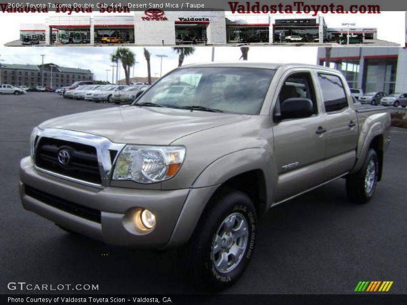 Desert Sand Mica / Taupe 2006 Toyota Tacoma Double Cab 4x4