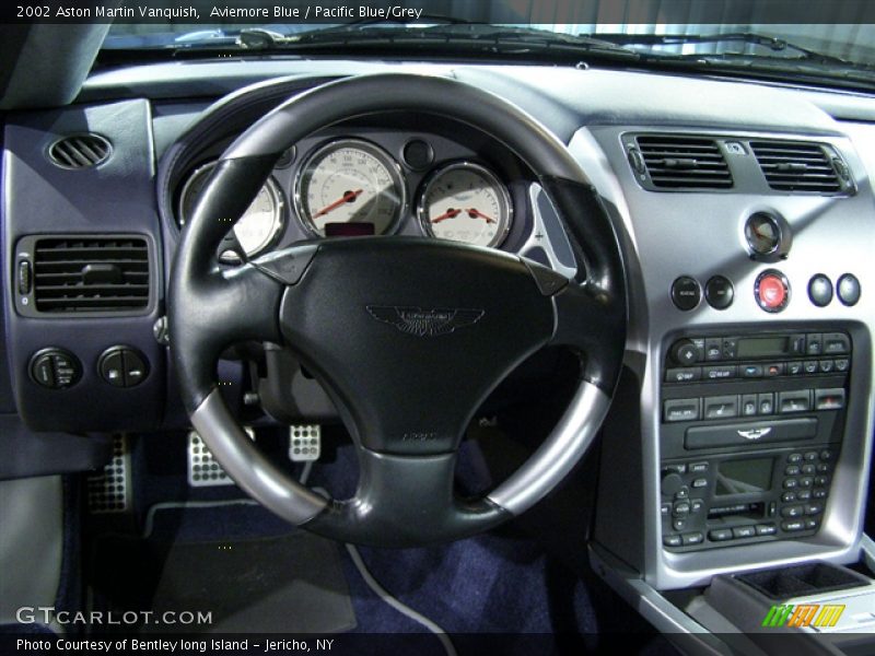 Aviemore Blue / Pacific Blue/Grey 2002 Aston Martin Vanquish
