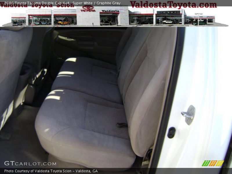 Super White / Graphite Gray 2006 Toyota Tacoma Double Cab 4x4