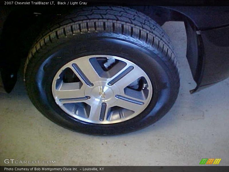 Black / Light Gray 2007 Chevrolet TrailBlazer LT