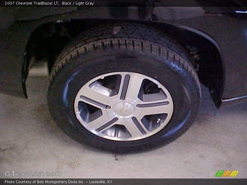 Black / Light Gray 2007 Chevrolet TrailBlazer LT