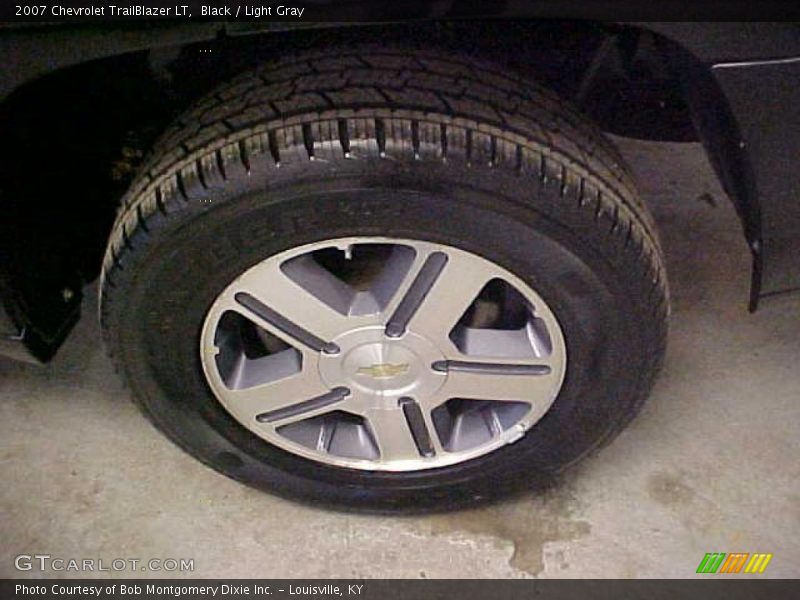 Black / Light Gray 2007 Chevrolet TrailBlazer LT