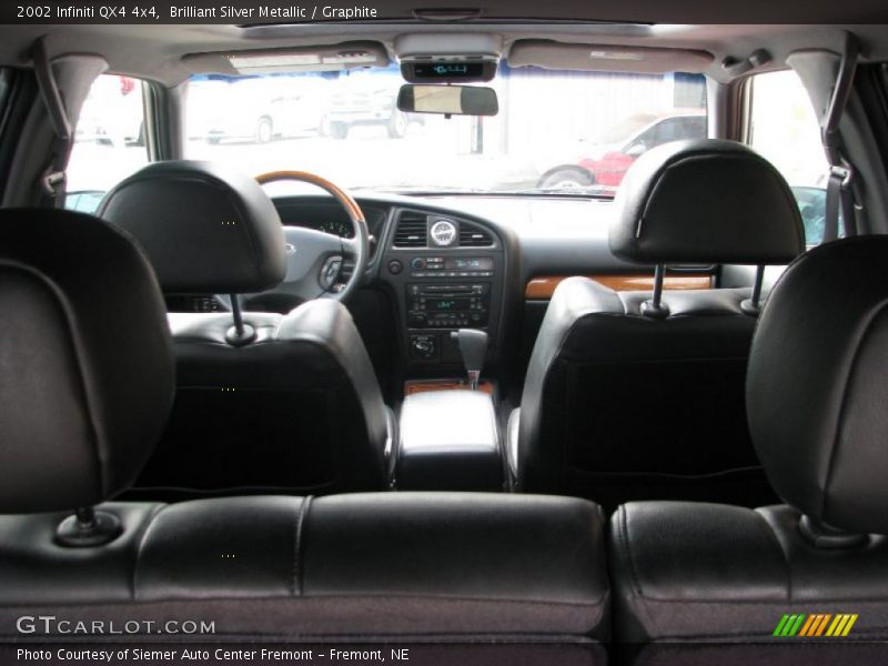 Brilliant Silver Metallic / Graphite 2002 Infiniti QX4 4x4