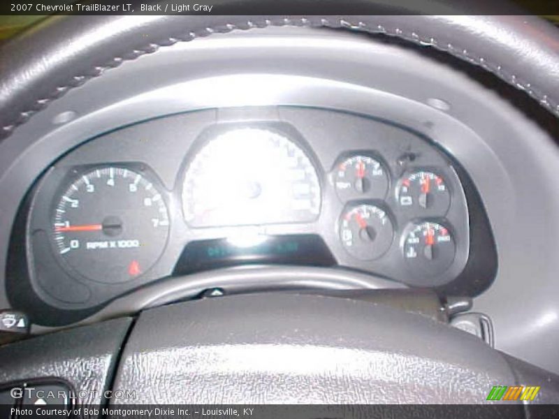 Black / Light Gray 2007 Chevrolet TrailBlazer LT