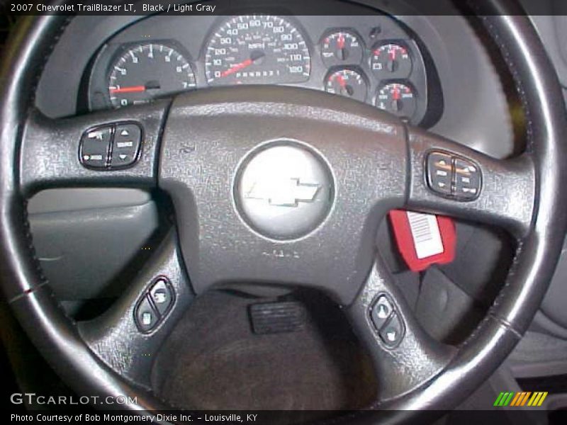 Black / Light Gray 2007 Chevrolet TrailBlazer LT