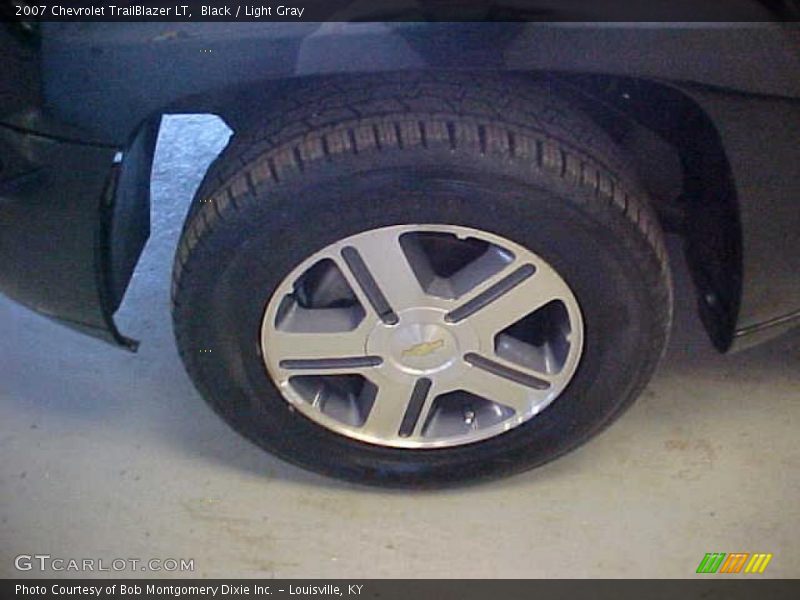 Black / Light Gray 2007 Chevrolet TrailBlazer LT