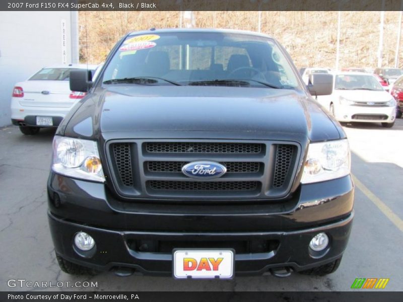 Black / Black 2007 Ford F150 FX4 SuperCab 4x4