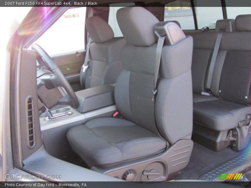 Black / Black 2007 Ford F150 FX4 SuperCab 4x4