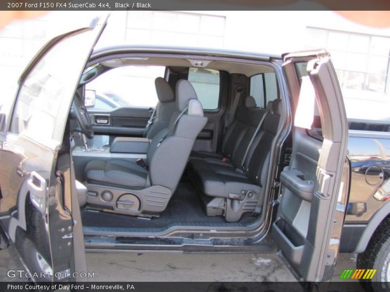 Black / Black 2007 Ford F150 FX4 SuperCab 4x4
