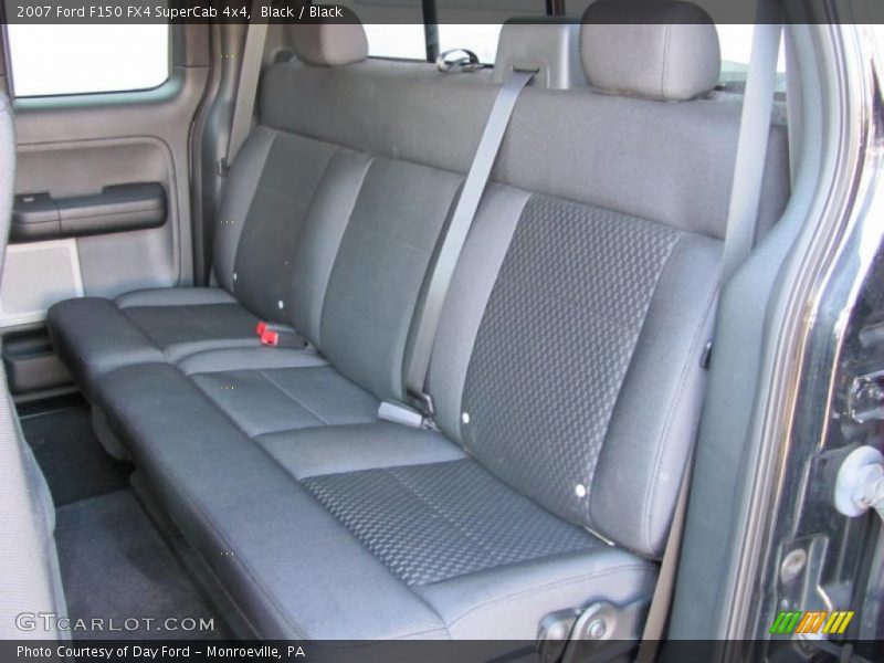 Black / Black 2007 Ford F150 FX4 SuperCab 4x4