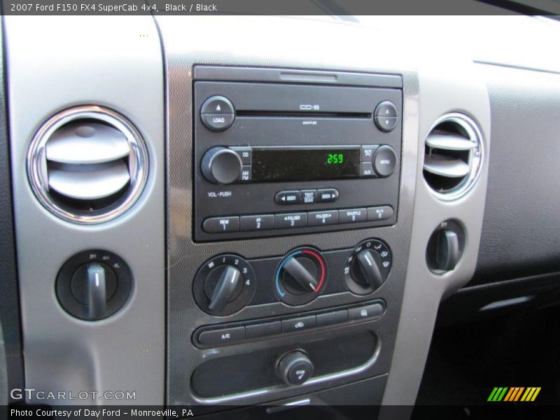 Black / Black 2007 Ford F150 FX4 SuperCab 4x4