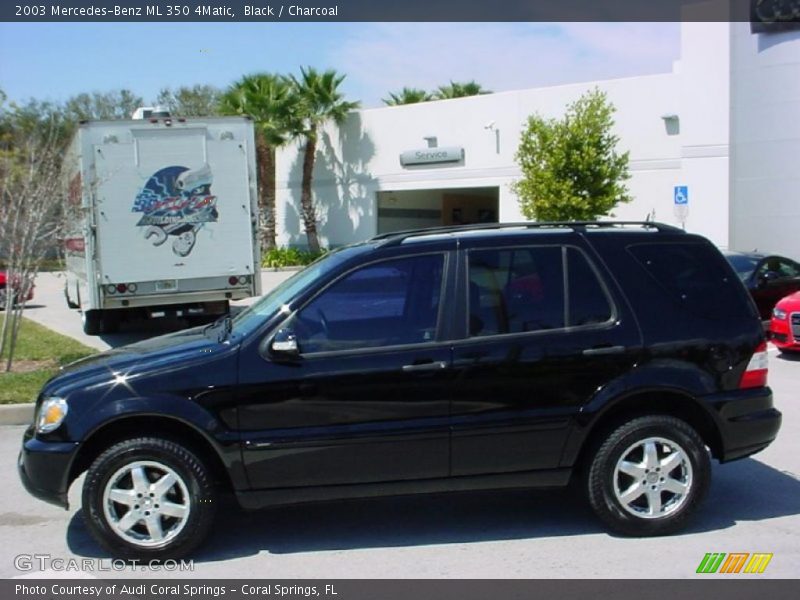 Black / Charcoal 2003 Mercedes-Benz ML 350 4Matic