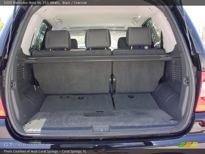 Black / Charcoal 2003 Mercedes-Benz ML 350 4Matic