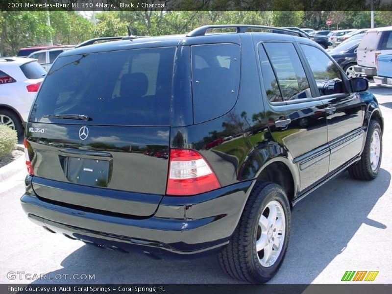 Black / Charcoal 2003 Mercedes-Benz ML 350 4Matic
