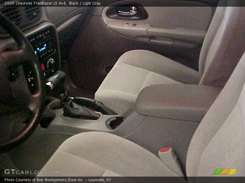 Black / Light Gray 2006 Chevrolet TrailBlazer LS 4x4