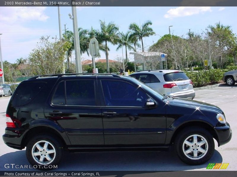 Black / Charcoal 2003 Mercedes-Benz ML 350 4Matic