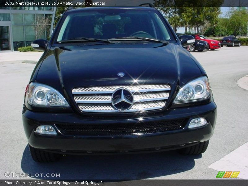 Black / Charcoal 2003 Mercedes-Benz ML 350 4Matic