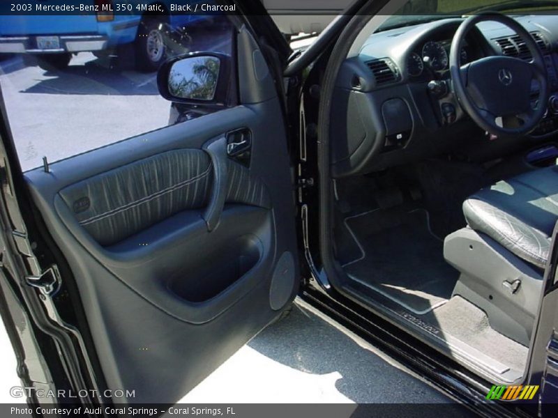Black / Charcoal 2003 Mercedes-Benz ML 350 4Matic