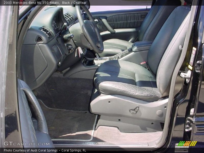 Black / Charcoal 2003 Mercedes-Benz ML 350 4Matic