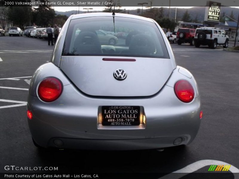 Silver Metallic / Grey 2000 Volkswagen New Beetle GL Coupe
