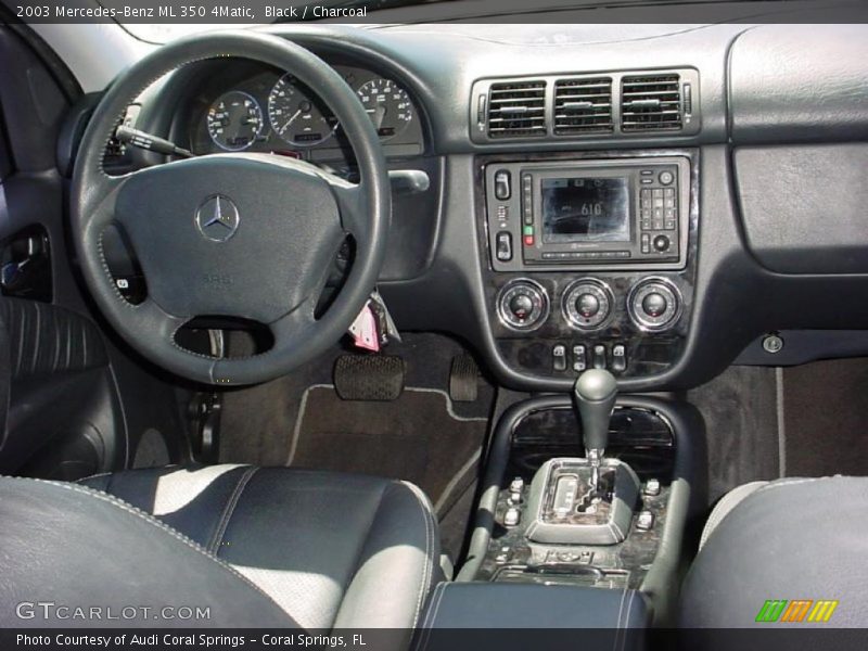 Black / Charcoal 2003 Mercedes-Benz ML 350 4Matic