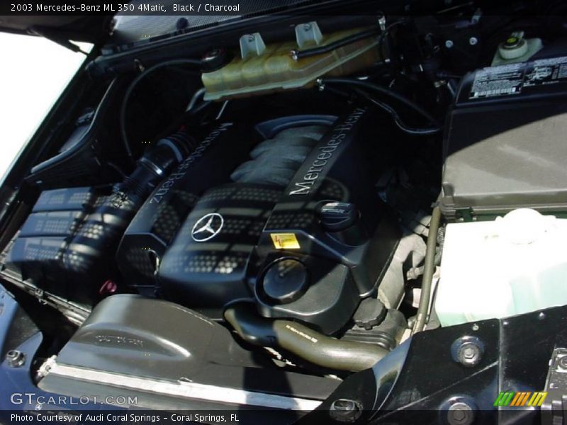 Black / Charcoal 2003 Mercedes-Benz ML 350 4Matic