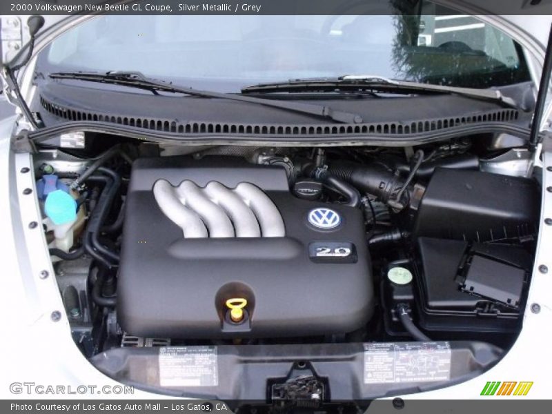 Silver Metallic / Grey 2000 Volkswagen New Beetle GL Coupe