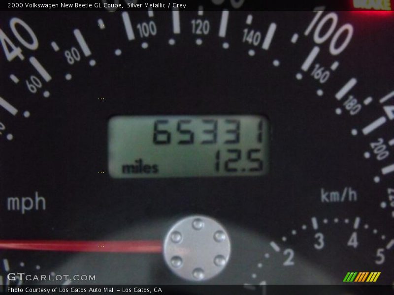 Silver Metallic / Grey 2000 Volkswagen New Beetle GL Coupe