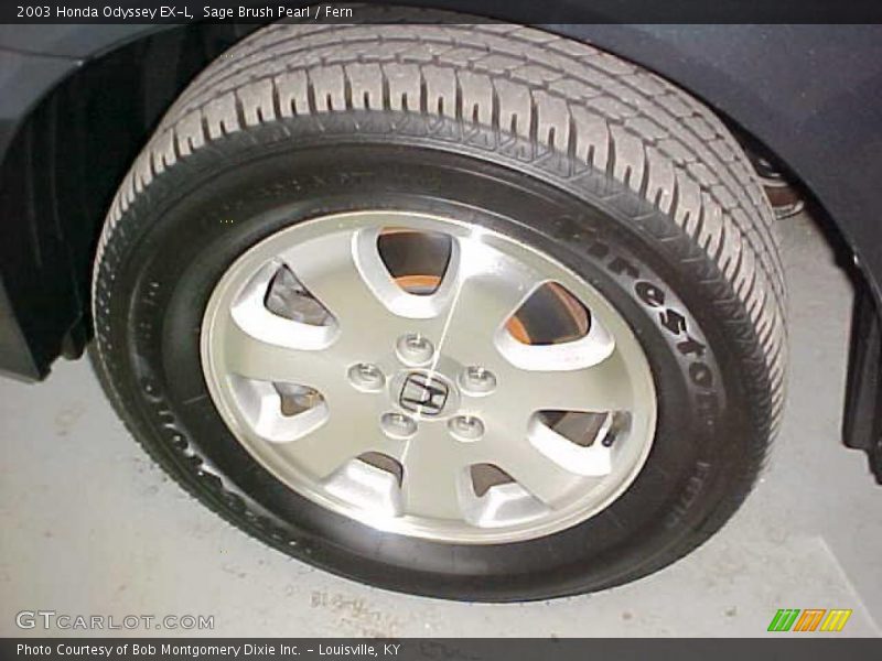 Sage Brush Pearl / Fern 2003 Honda Odyssey EX-L