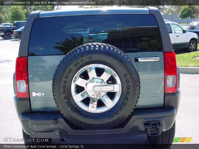 Slate Blue Metallic / Light Cashmere/Ebony 2007 Hummer H3