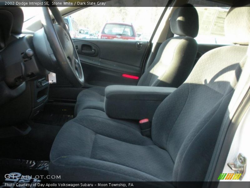 Stone White / Dark Slate Gray 2002 Dodge Intrepid SE