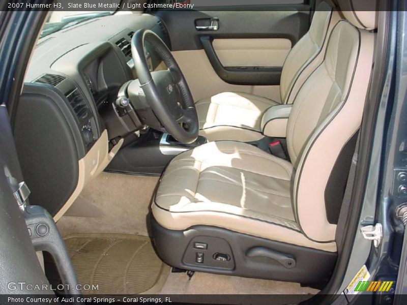 Slate Blue Metallic / Light Cashmere/Ebony 2007 Hummer H3