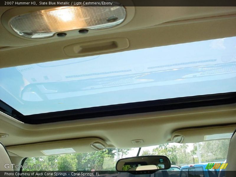 Slate Blue Metallic / Light Cashmere/Ebony 2007 Hummer H3