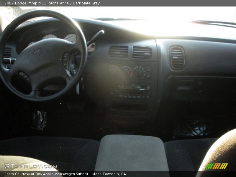 Stone White / Dark Slate Gray 2002 Dodge Intrepid SE