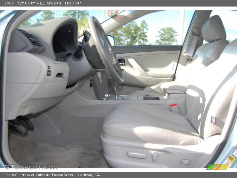 Sky Blue Pearl / Ash 2007 Toyota Camry LE