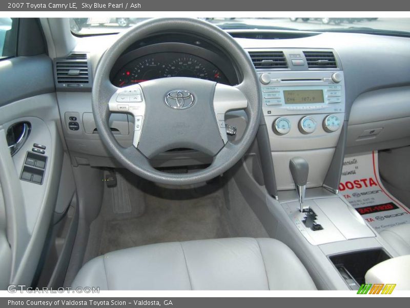 Sky Blue Pearl / Ash 2007 Toyota Camry LE