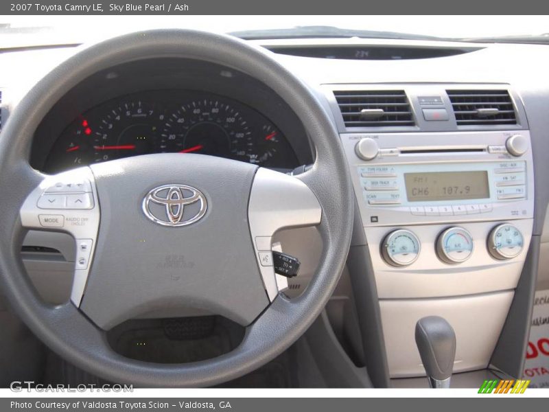 Sky Blue Pearl / Ash 2007 Toyota Camry LE