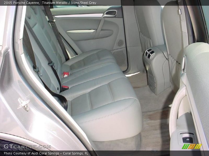 Titanium Metallic / Stone/Steel Grey 2005 Porsche Cayenne