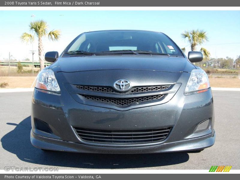 Flint Mica / Dark Charcoal 2008 Toyota Yaris S Sedan