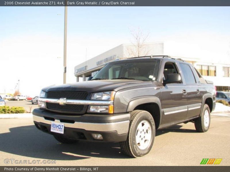 Dark Gray Metallic / Gray/Dark Charcoal 2006 Chevrolet Avalanche Z71 4x4