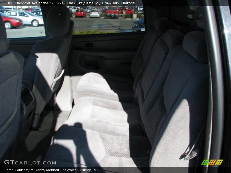 Dark Gray Metallic / Gray/Dark Charcoal 2006 Chevrolet Avalanche Z71 4x4