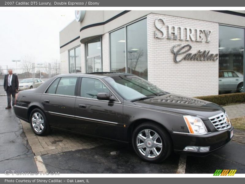 Double Espresso / Ebony 2007 Cadillac DTS Luxury