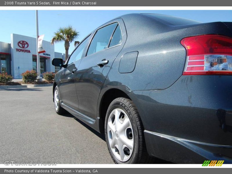 Flint Mica / Dark Charcoal 2008 Toyota Yaris S Sedan