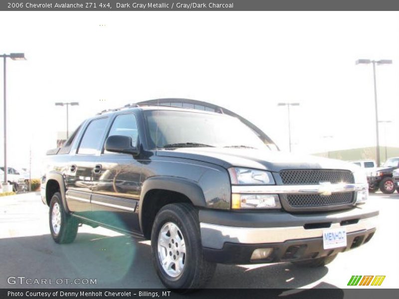 Dark Gray Metallic / Gray/Dark Charcoal 2006 Chevrolet Avalanche Z71 4x4