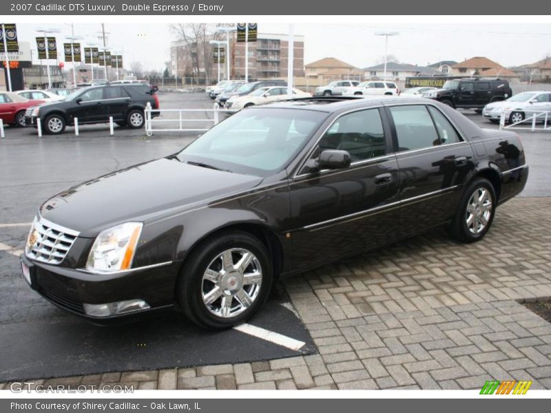 Double Espresso / Ebony 2007 Cadillac DTS Luxury
