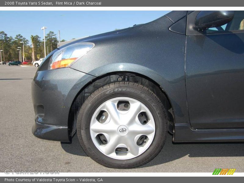 Flint Mica / Dark Charcoal 2008 Toyota Yaris S Sedan