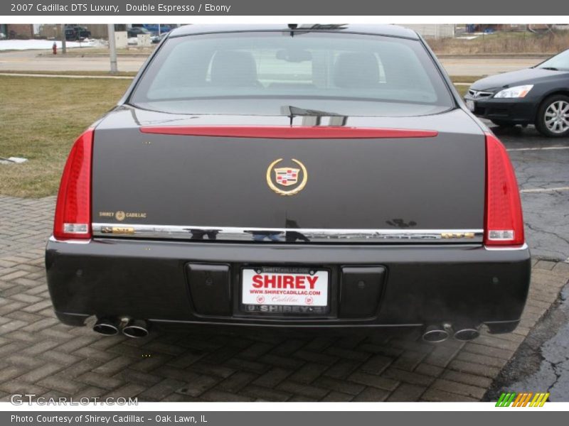Double Espresso / Ebony 2007 Cadillac DTS Luxury