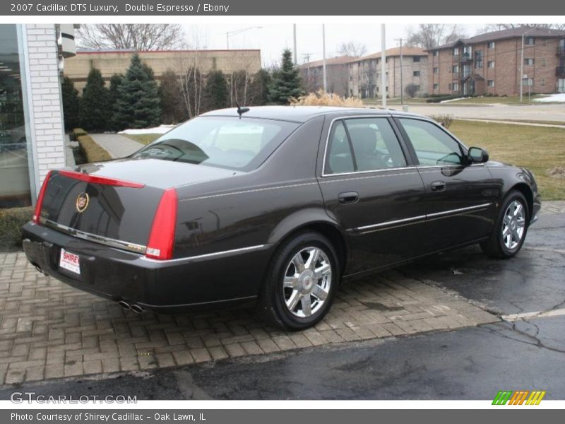 Double Espresso / Ebony 2007 Cadillac DTS Luxury