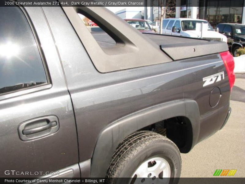 Dark Gray Metallic / Gray/Dark Charcoal 2006 Chevrolet Avalanche Z71 4x4