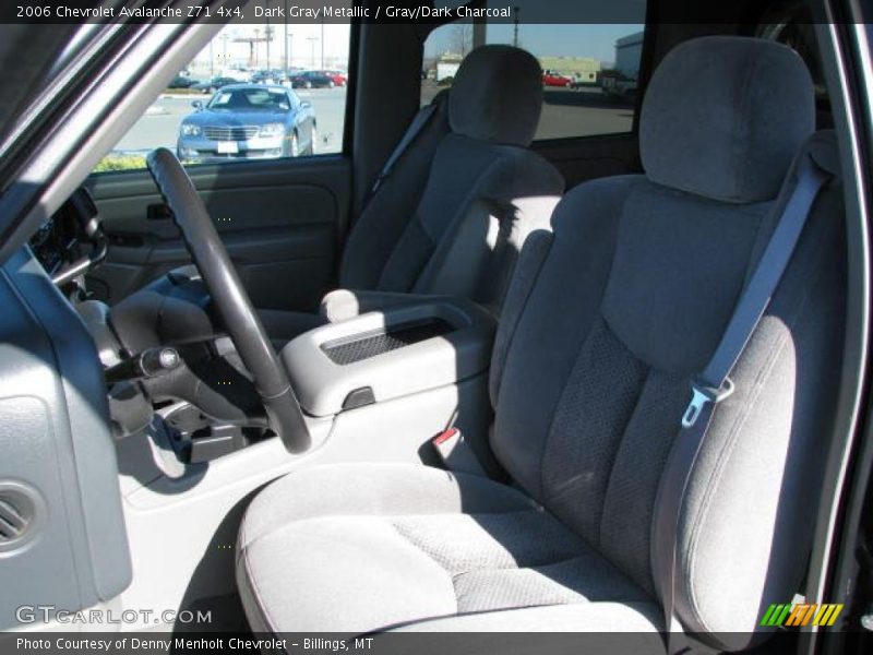 Dark Gray Metallic / Gray/Dark Charcoal 2006 Chevrolet Avalanche Z71 4x4